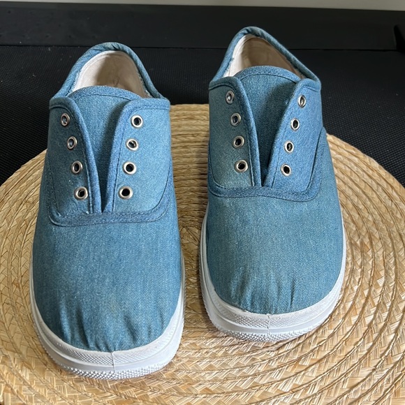 Lelli Kelly Platform Denim Jeans Canvas Sneakers size 41 - Picture 6 of 12